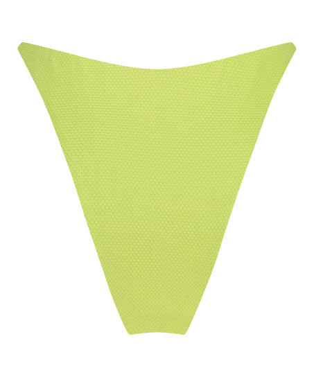 Lurex bikiniunderdel med h&oslash;yt snitt Fiji, Gr&oslash;nn