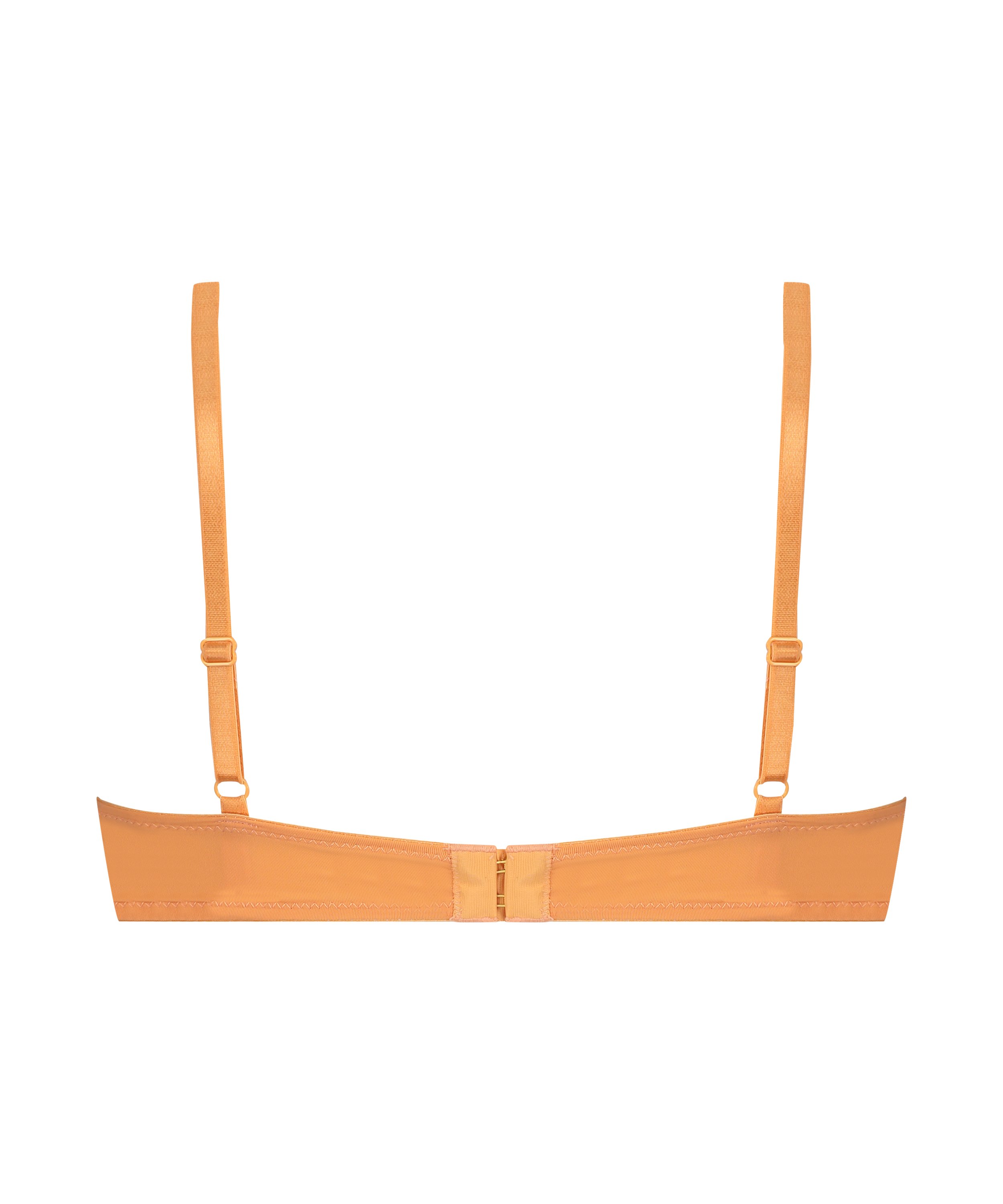 Vattert bh med b&oslash;yle Plunge, Oransje, main