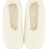 Cosy Ballerina Slippers, Hvit