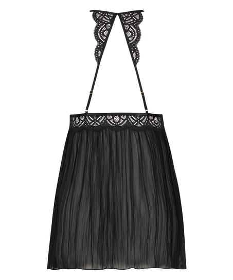 Chiffon babydoll, Svart