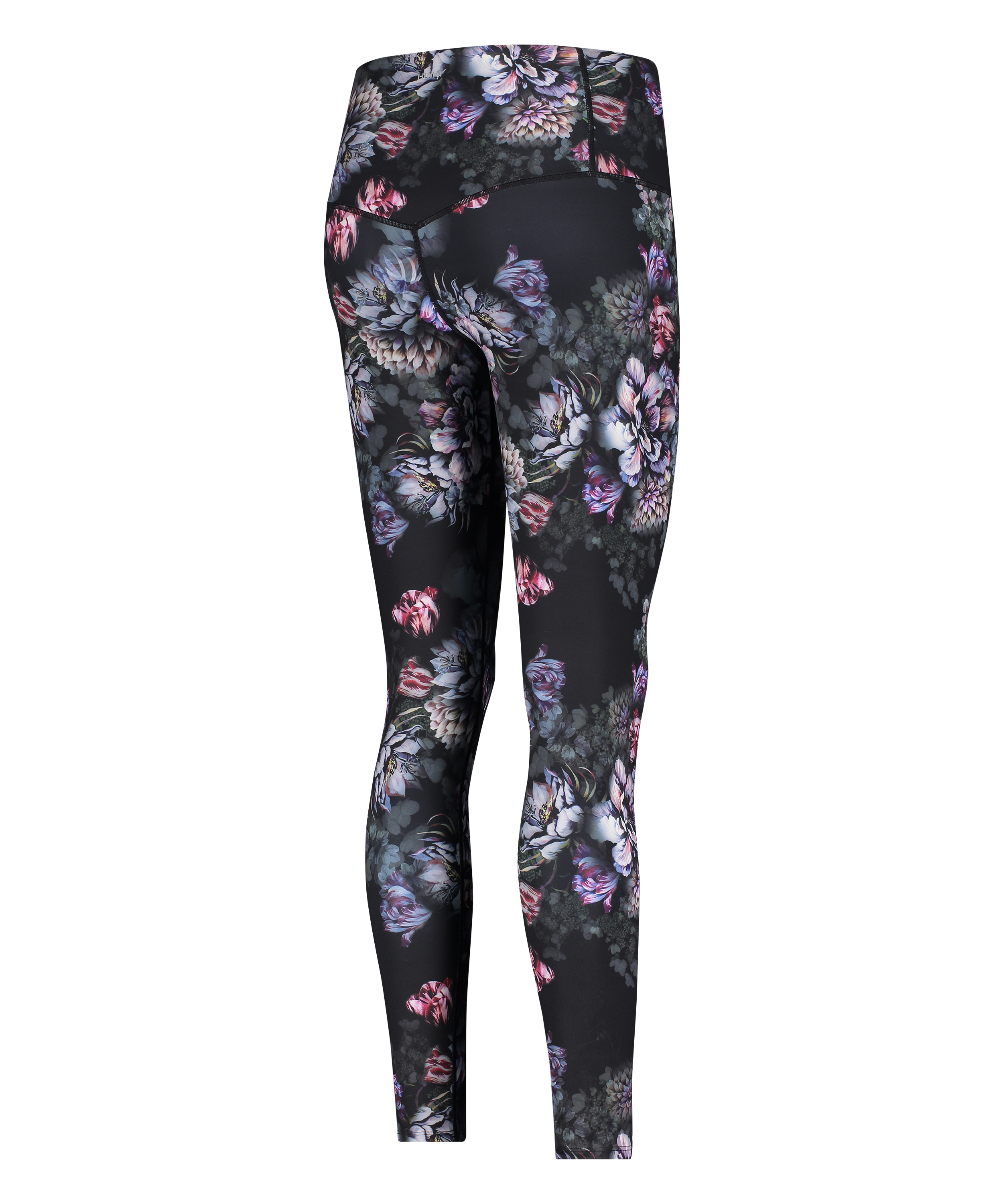 HKMX Flower High Waisted treningstights, Svart, main
