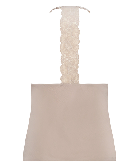 Cami top Satin, Lilla