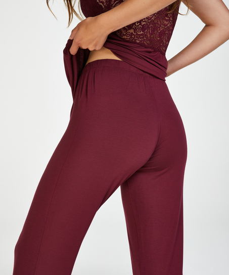 Vera Lace pysjamassett, Rød