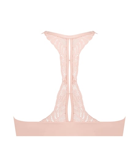 Polstret pushup-BH med bøyle Antonia, Rosa