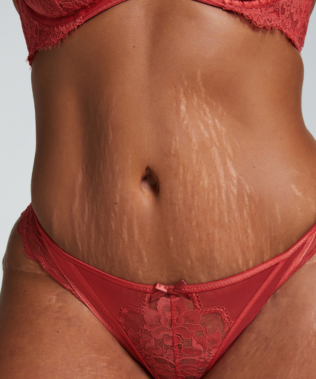 Brasiliansk truse Lorna, Rød