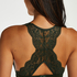 Halter racerback bralette, Gr&oslash;nn