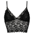 Bralette longline Fancy, Svart