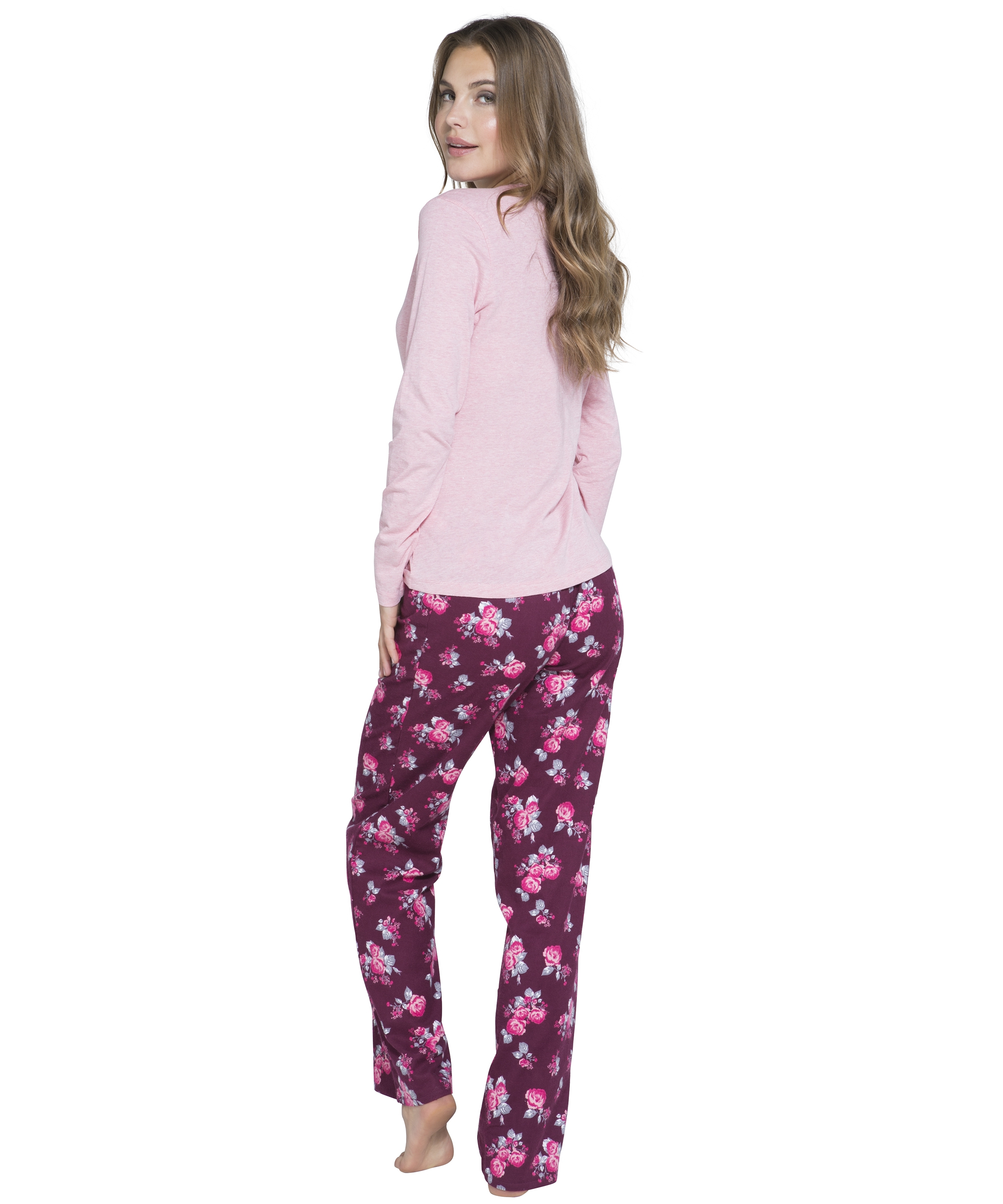 Shyla Pants Flower, Lilla, main