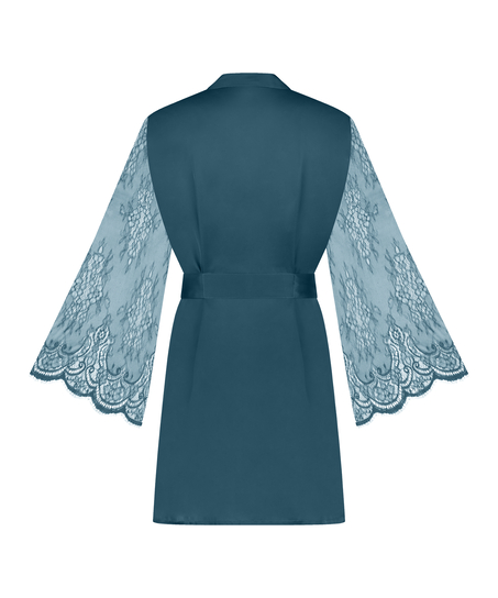 Kimono Satin, Blå