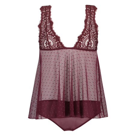 Bailey Cami Set, Rød