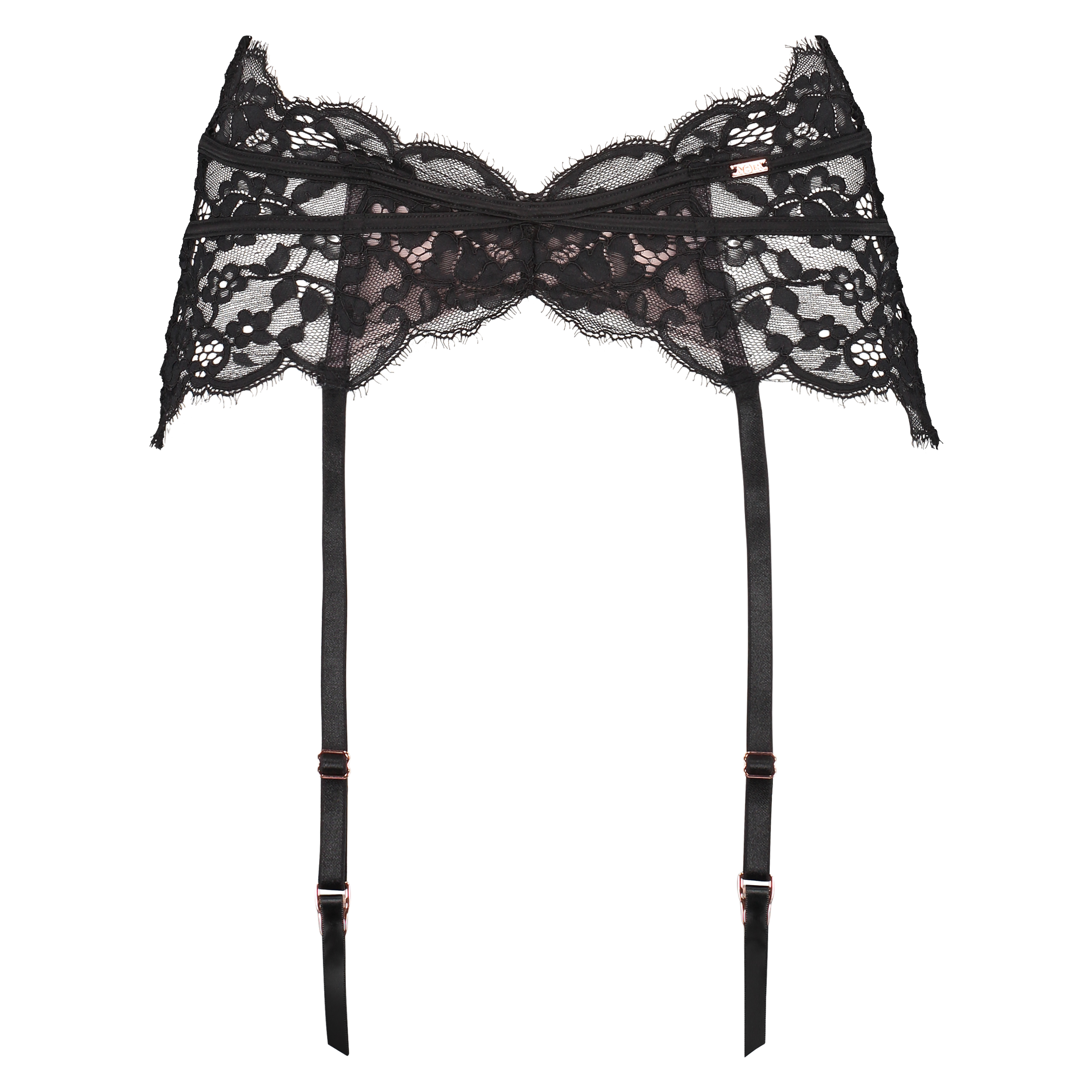 Poppy suspenders, Svart, main