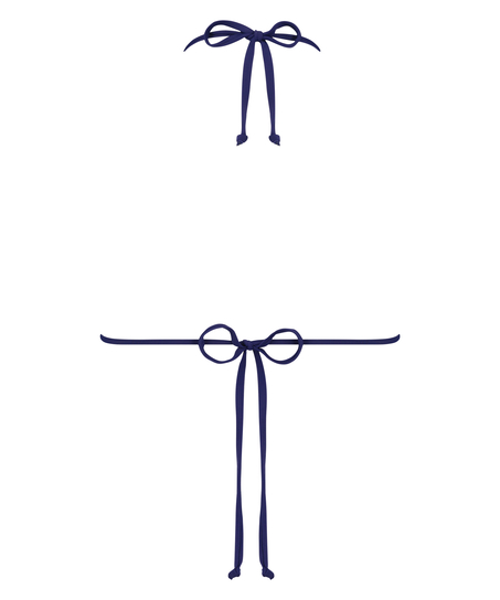 Trekant-bikinitopp Doha, Blå