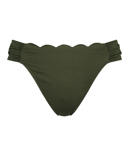 Rio Bikini Underdel Scallop, Grønn