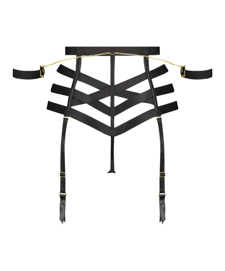 Ivy høylivet thong, Svart