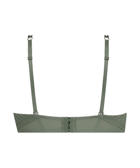 Kriss stroppeløs og polstret BH med spiler I AM Danielle, Grønn