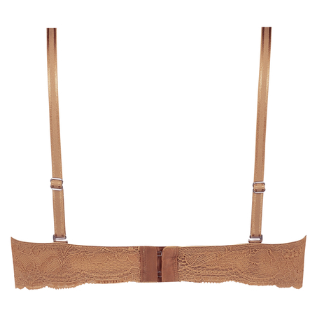Angie foret stroppeløs BH med bøyle, Beige