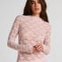 Top Allover Lace, Rosa