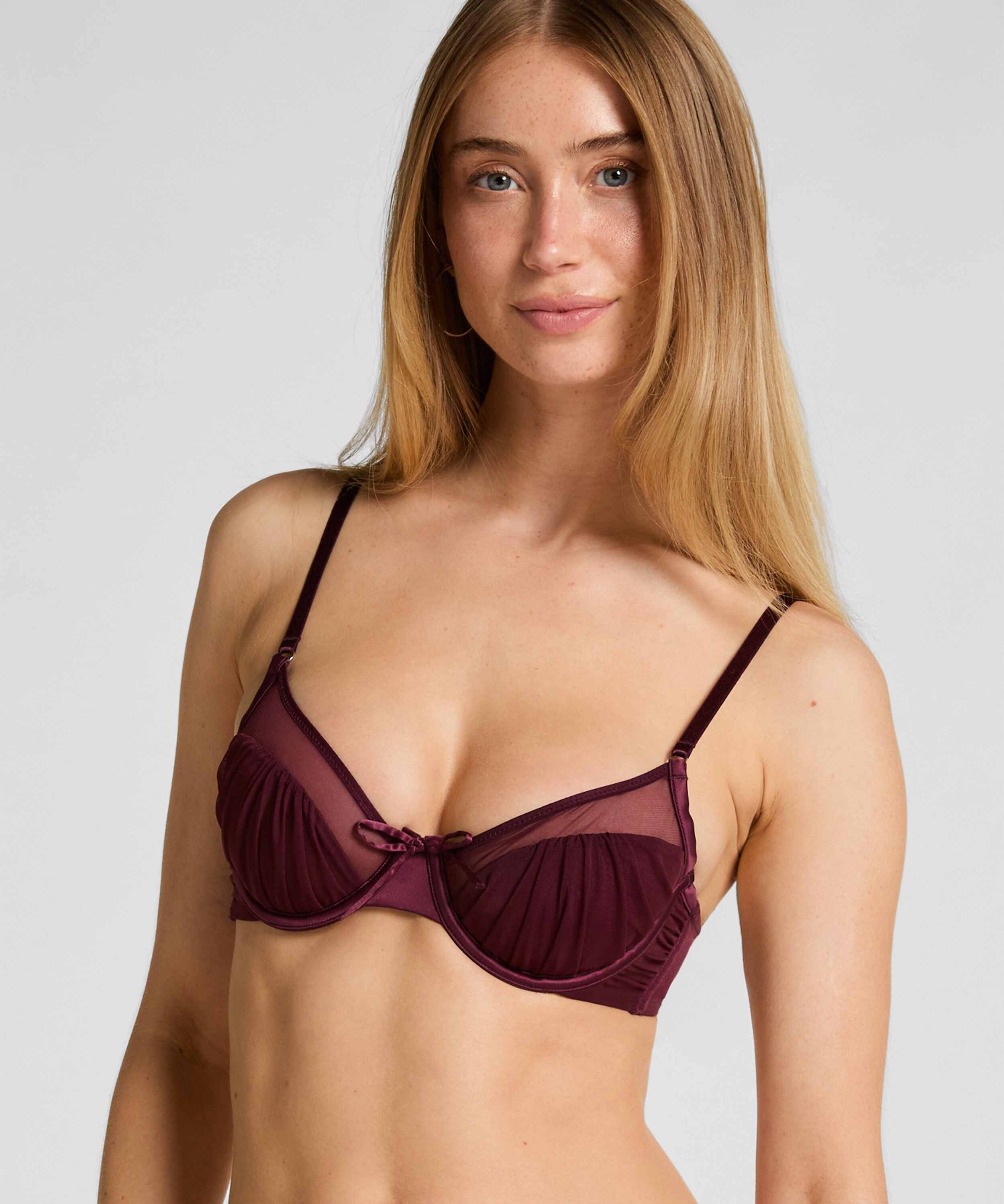 Dulce ufôret BH med bøyle, Lilla Dulce ufôret BH med bøyle, Lilla