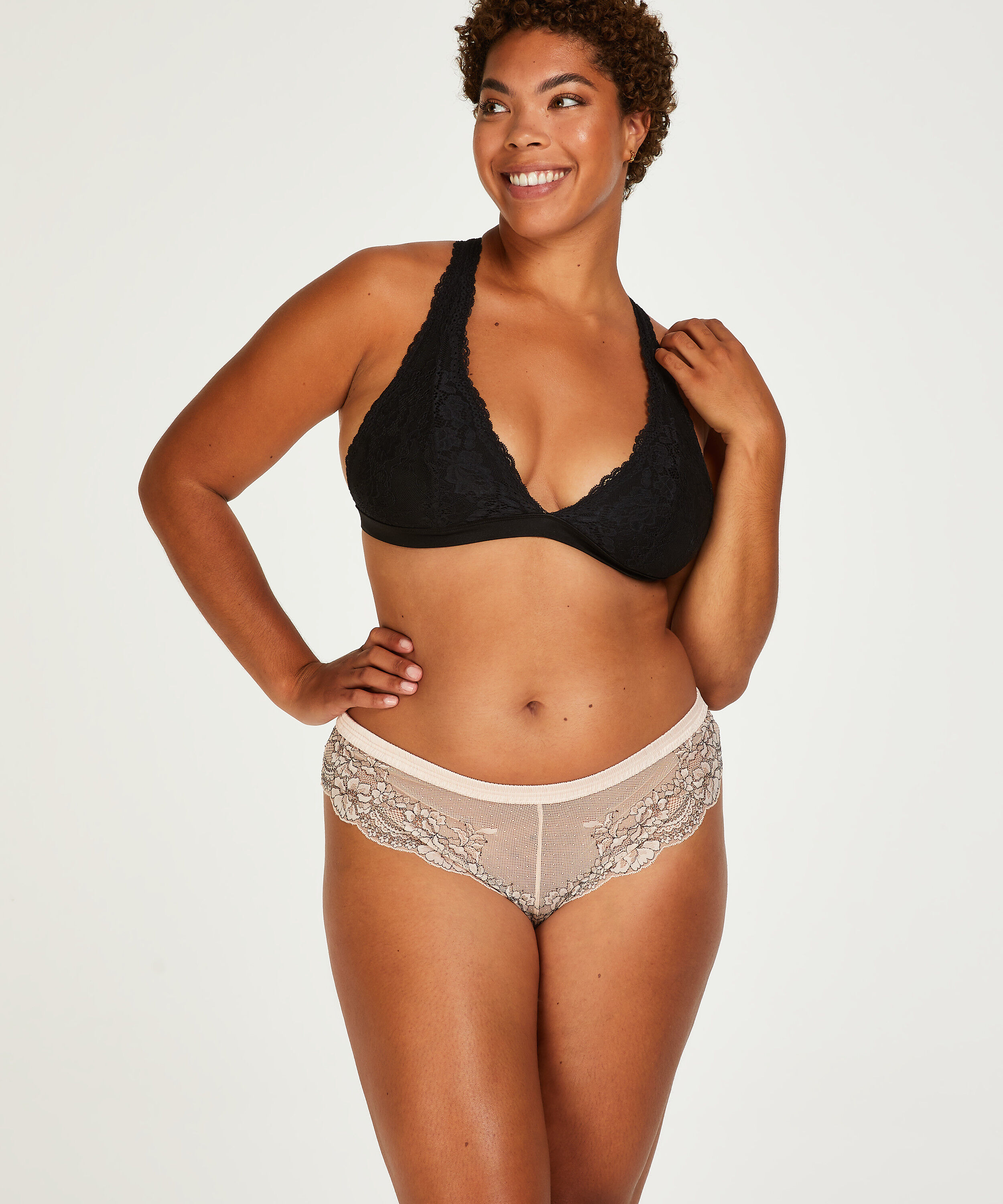 Yvo brasiliansk truse Curvy, Rosa