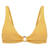 Goldenrod bikini crop-topp, Gul