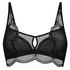 Bralette Ruby, Svart