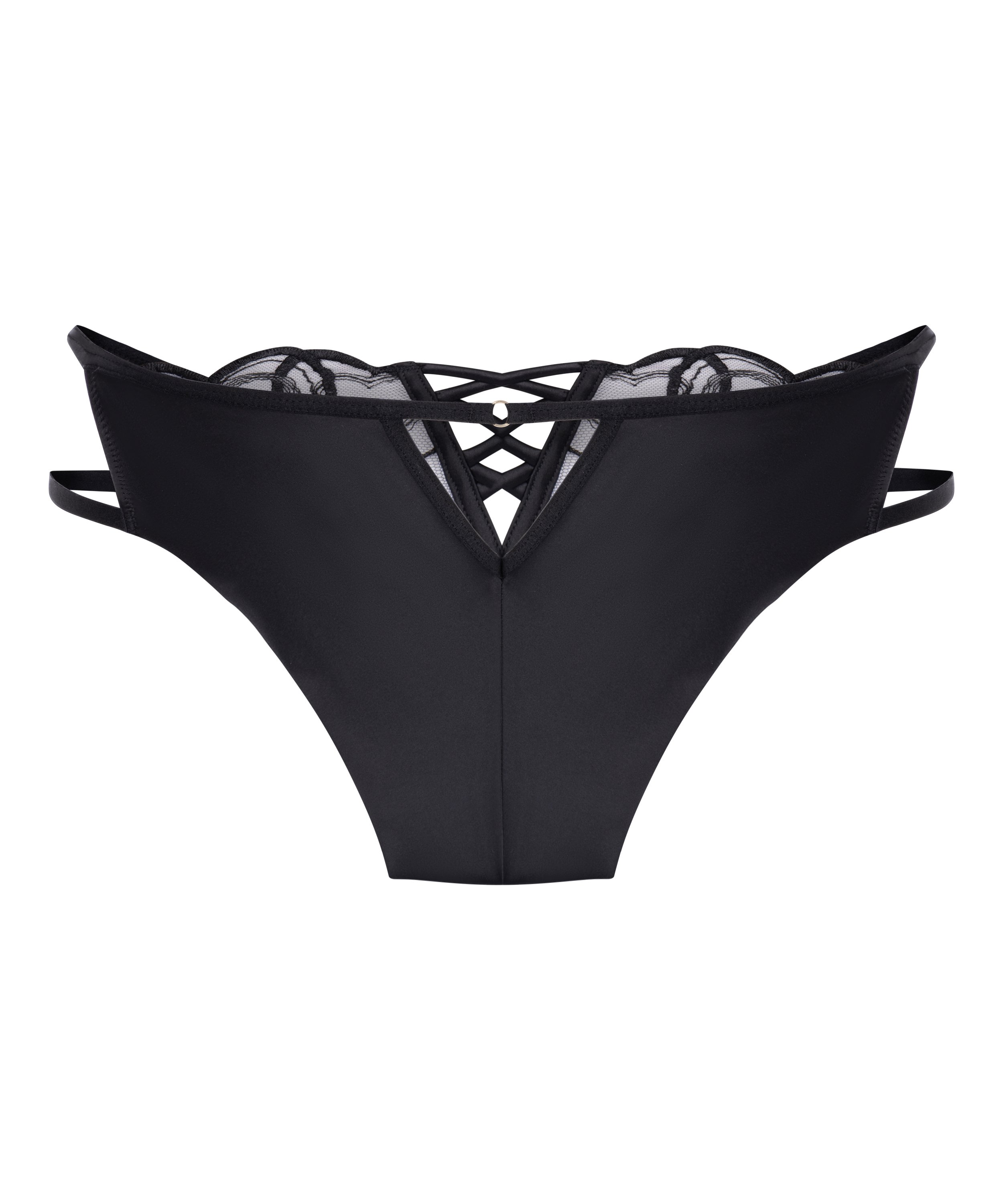 Olivia Highleg Brazilian, Svart, main