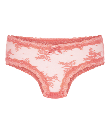 Brasiliansk truse V-shape Mesh, Rosa