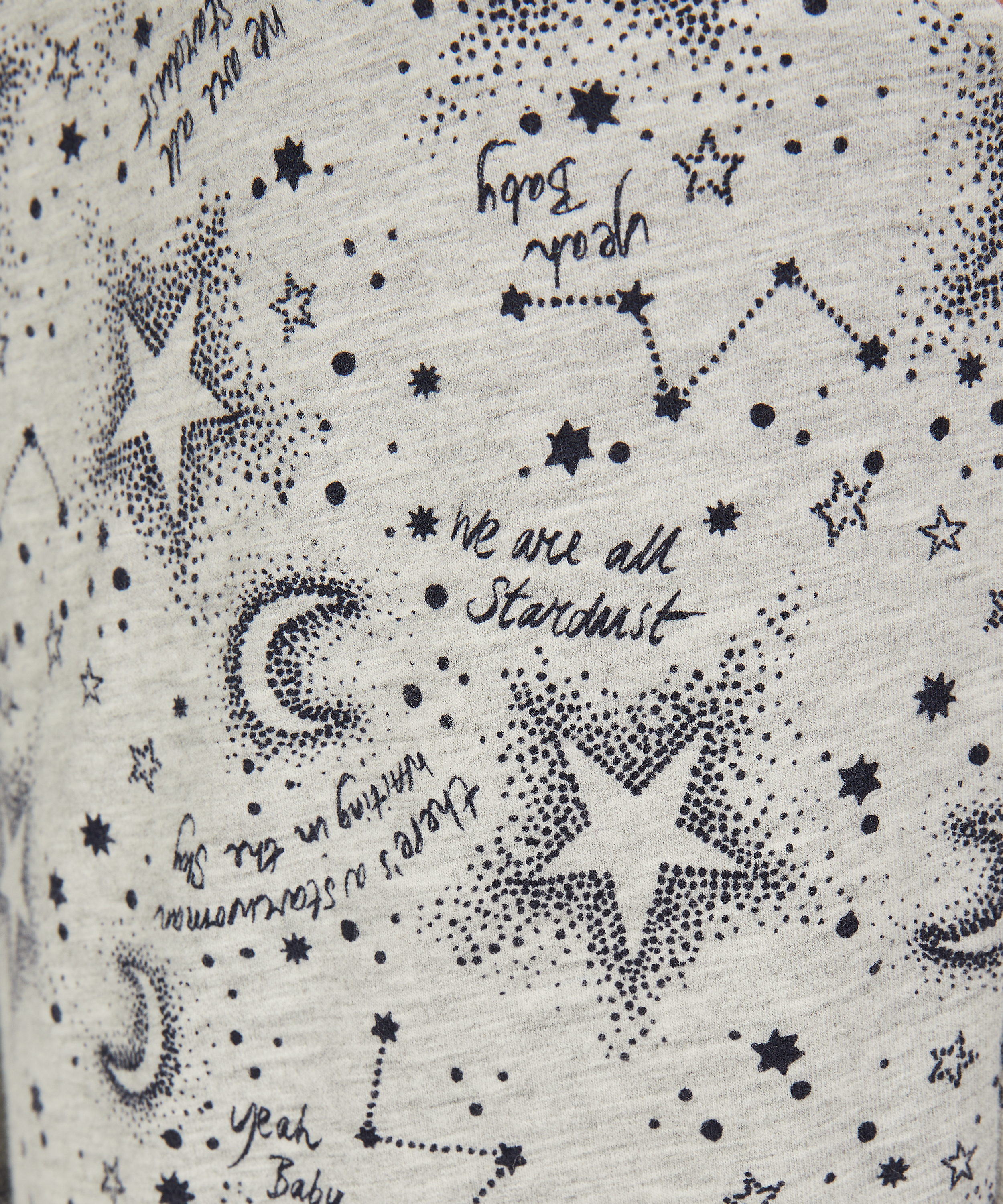 Jersey pysjamasbukse, Grå, main