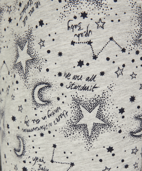 Jersey pysjamasbukse, Grå