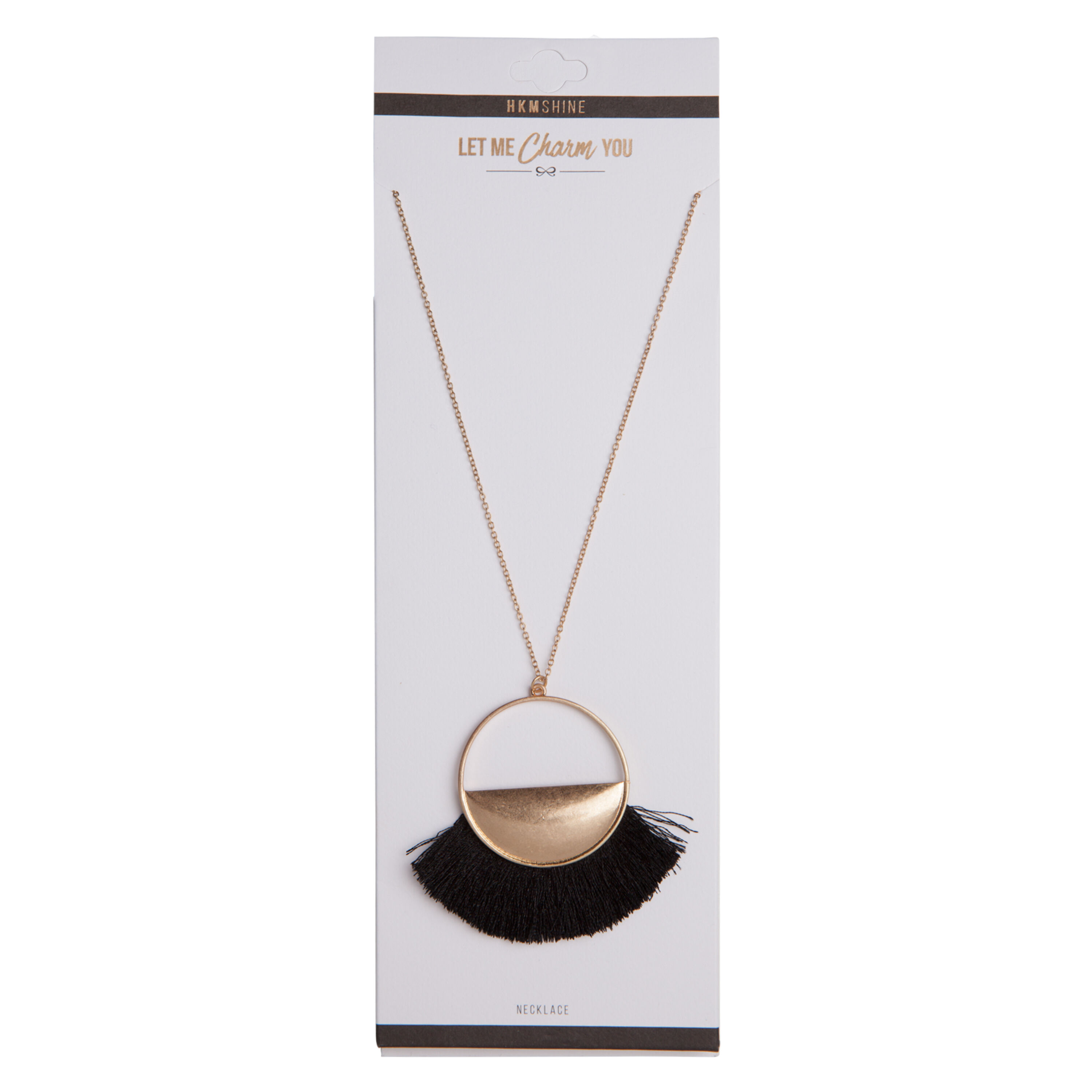 Fringe Necklace, Gul