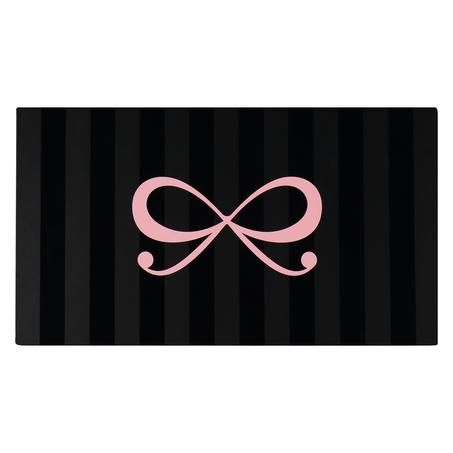 Giftbox black stripe, Hvit