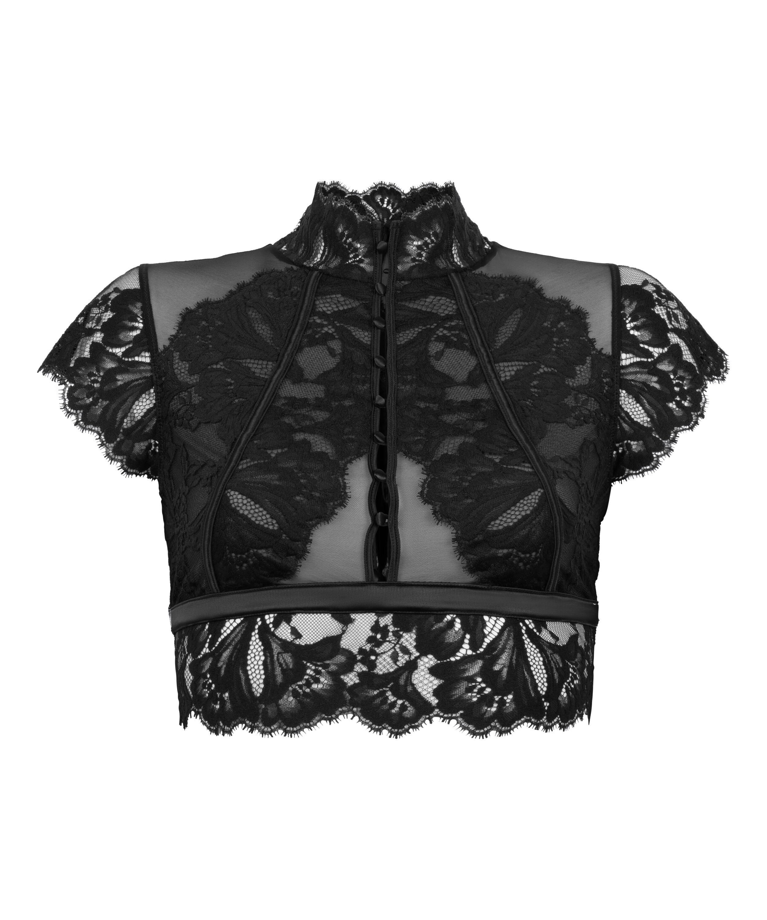 Bralette Amelia, Svart