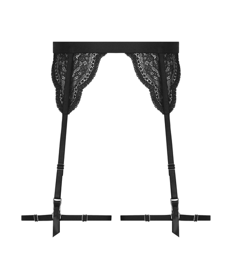 Isabelle strømpeholder, Svart