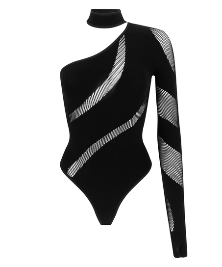 Asymmetrisk body, Svart