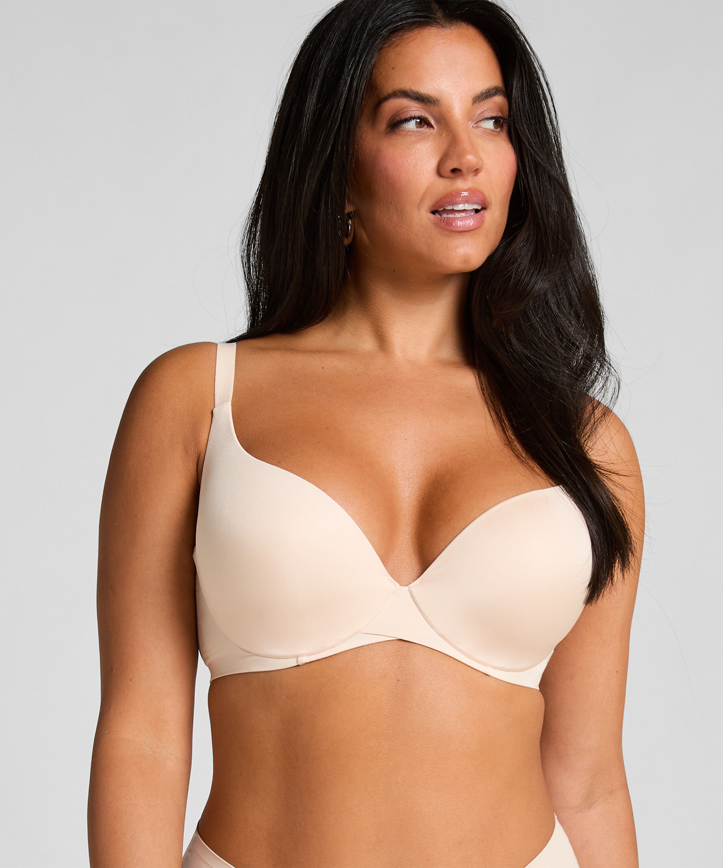 Polstret BH med bøyle Smooth, Beige Polstret BH med bøyle Smooth, Beige