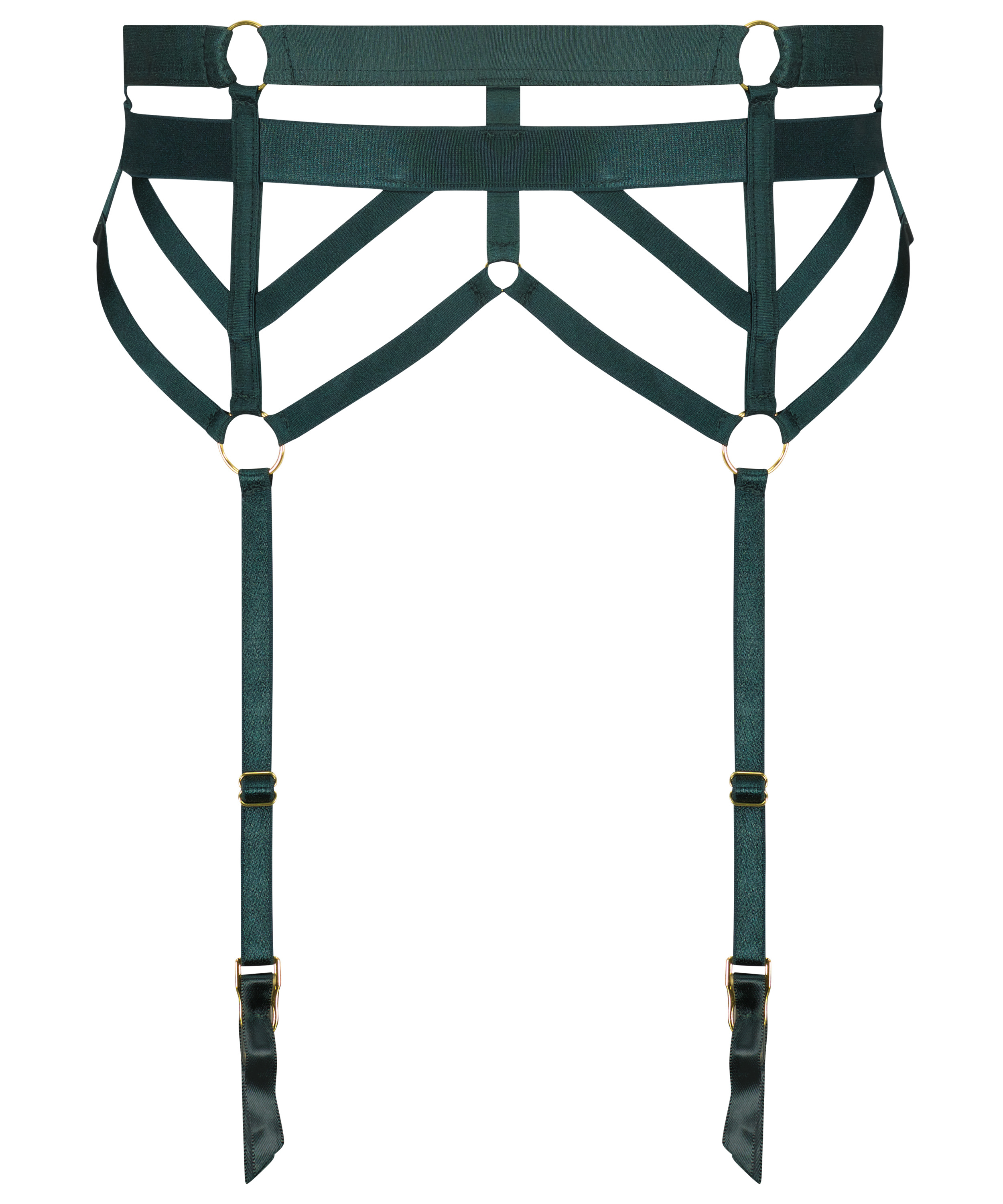 Private Sting strømpeholder, Grønn, main