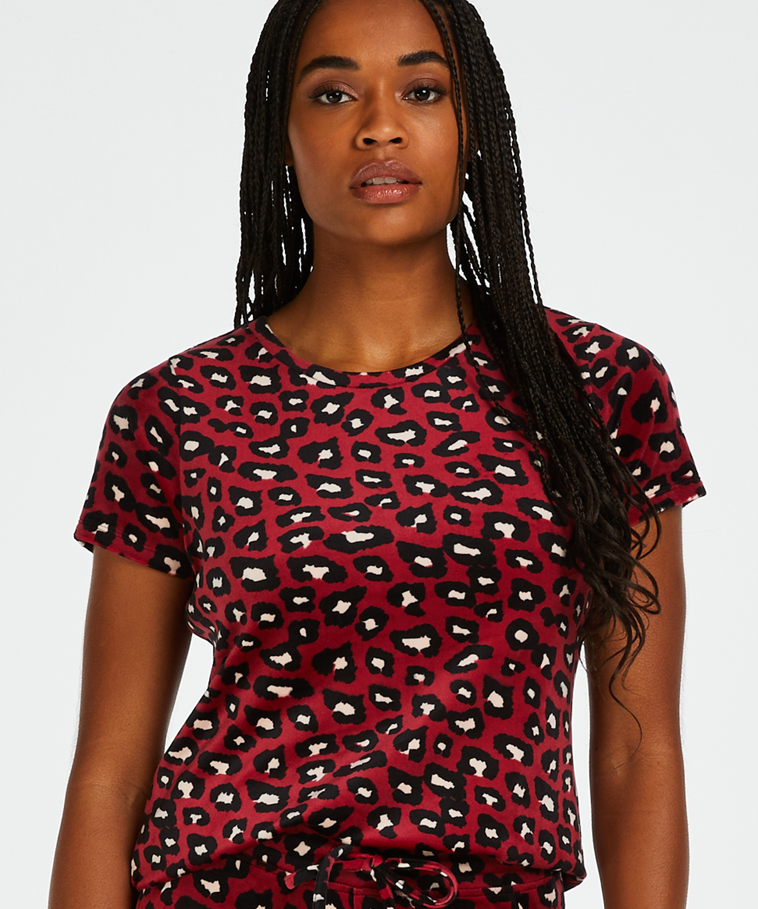 Top Velours, R&oslash;d, main