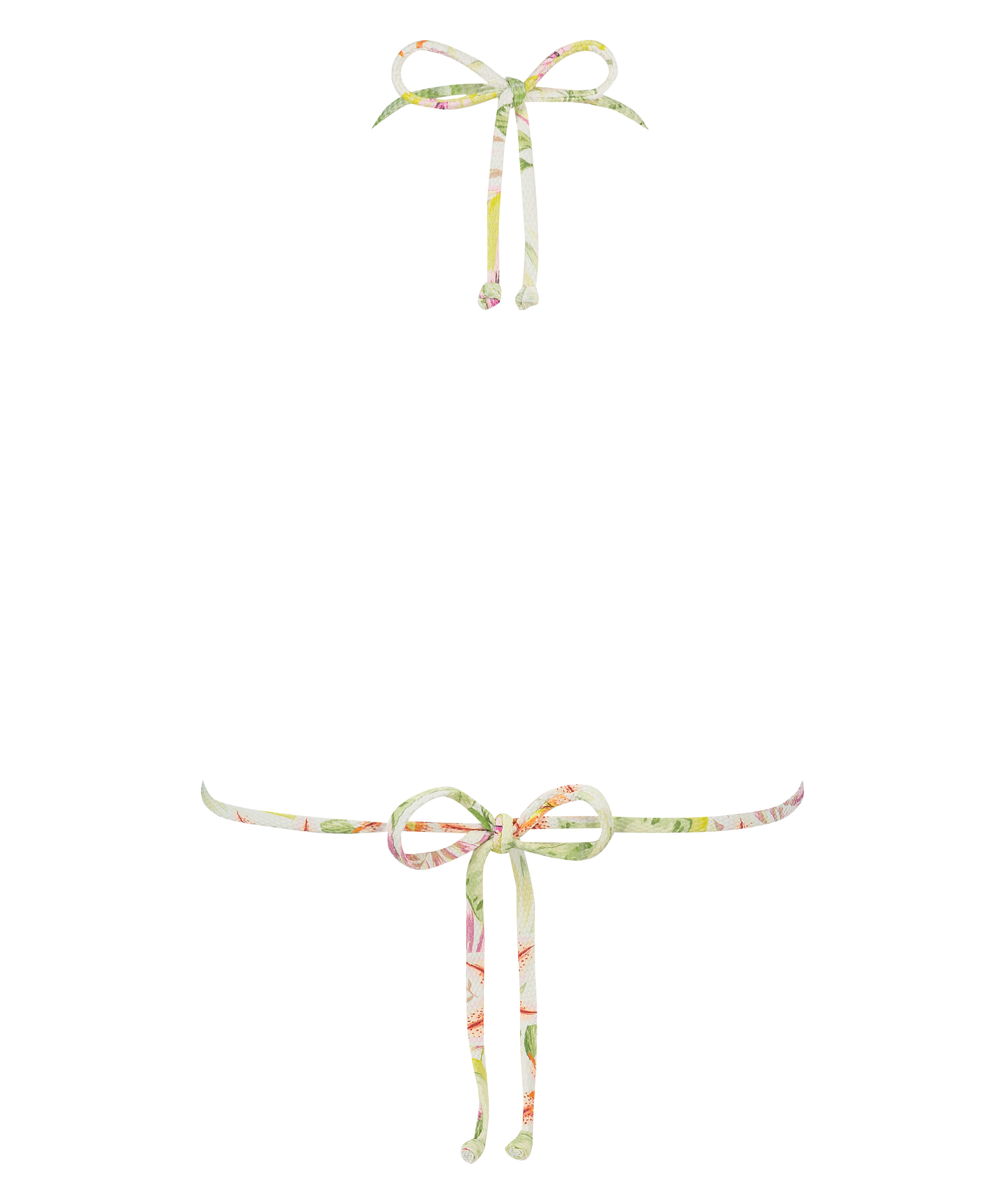 Trekantbikinitopp Tropics, Hvit, main