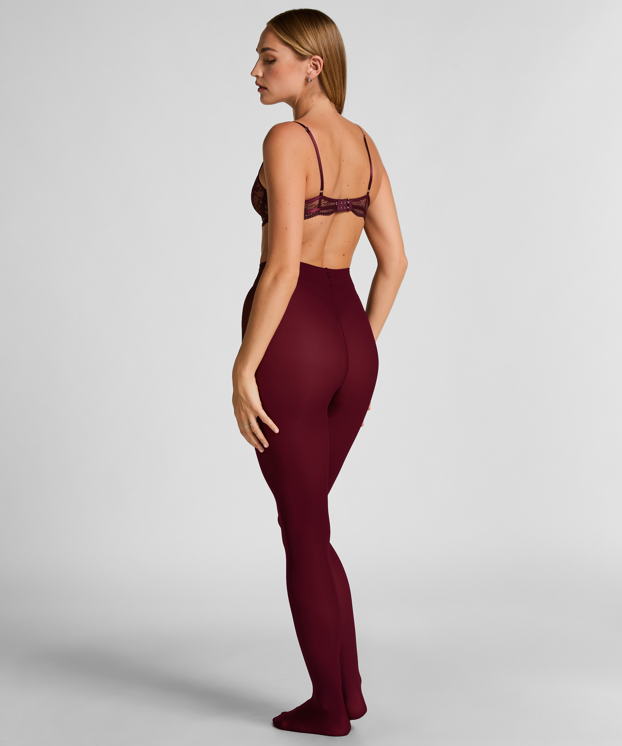 Strømpebukse 50 Denier Velvet Touch, Rød, main