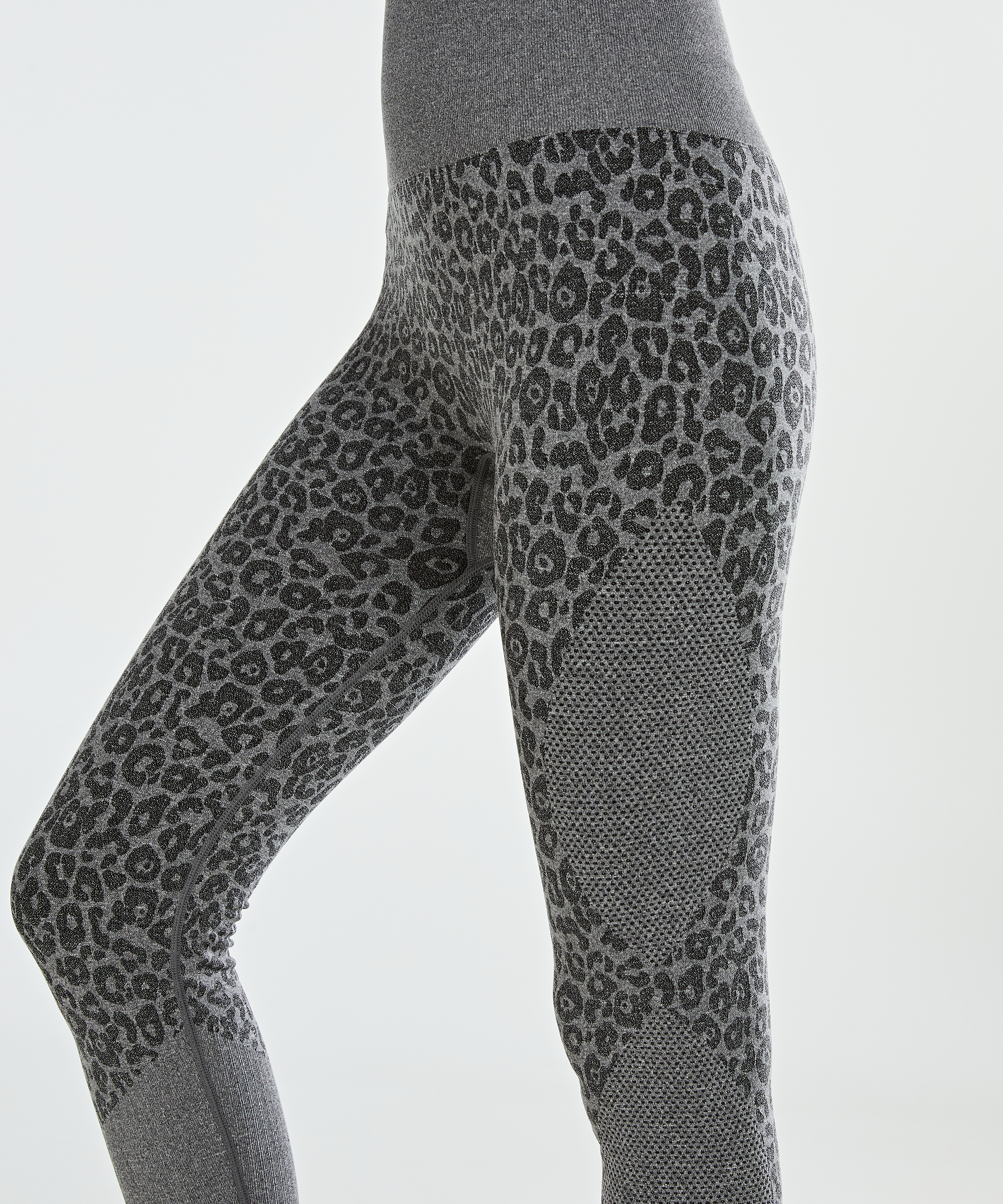 HKMX High Waist Level 3 Capri Leggings, Grå, main