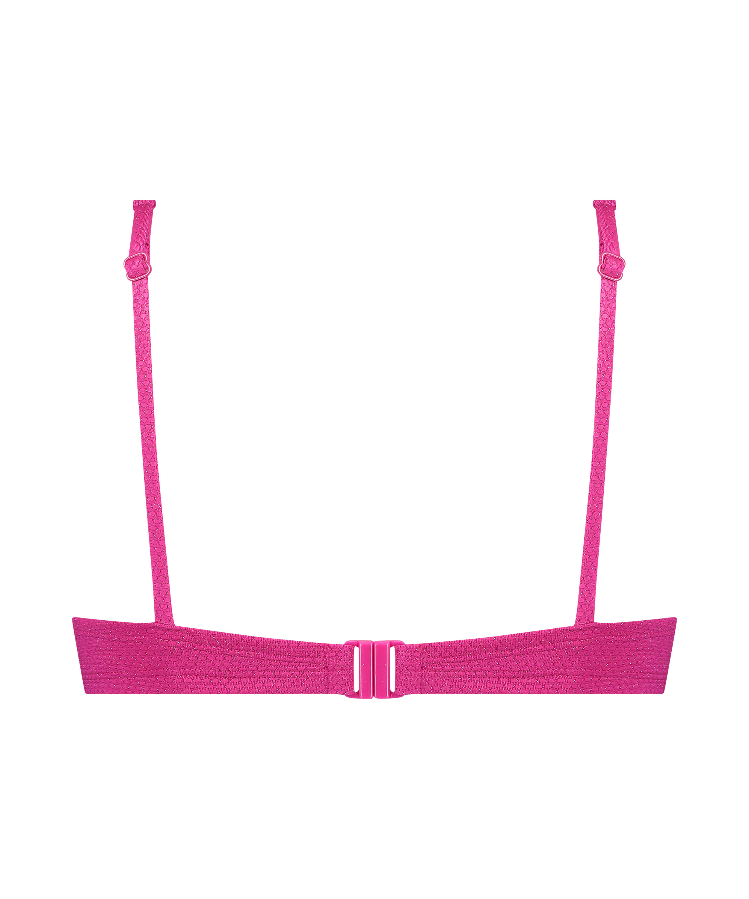 Bikinitopp Scallop Lurex, Rosa, main