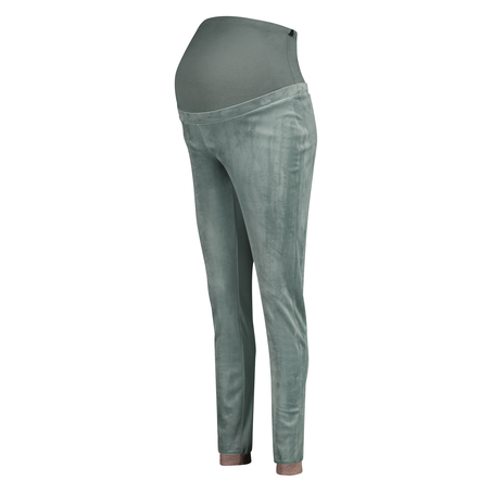 Jogger velours lurex maternity, Grønn