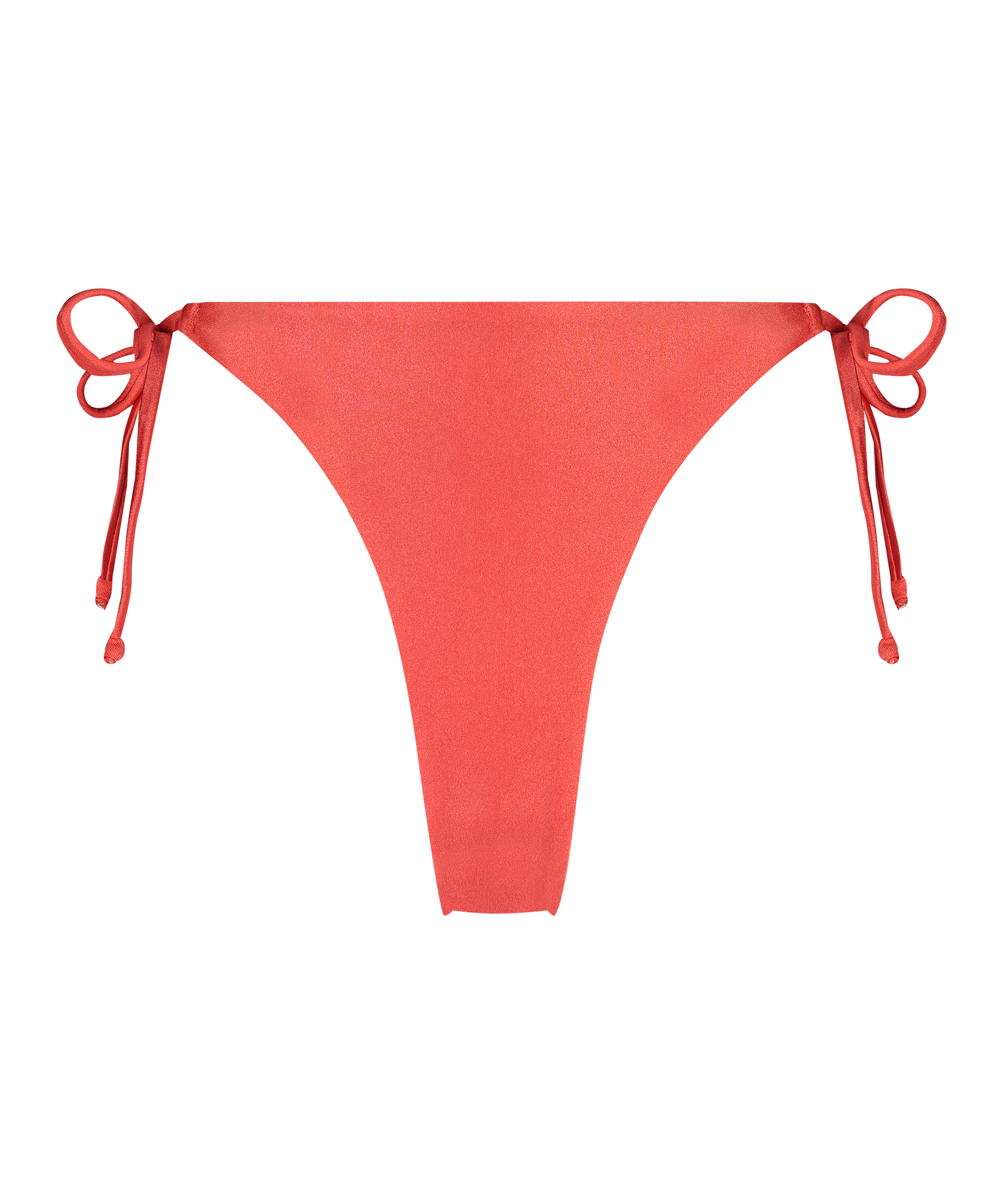 Cheeky Tanga Bikini Underdel Luxe, Rød, main