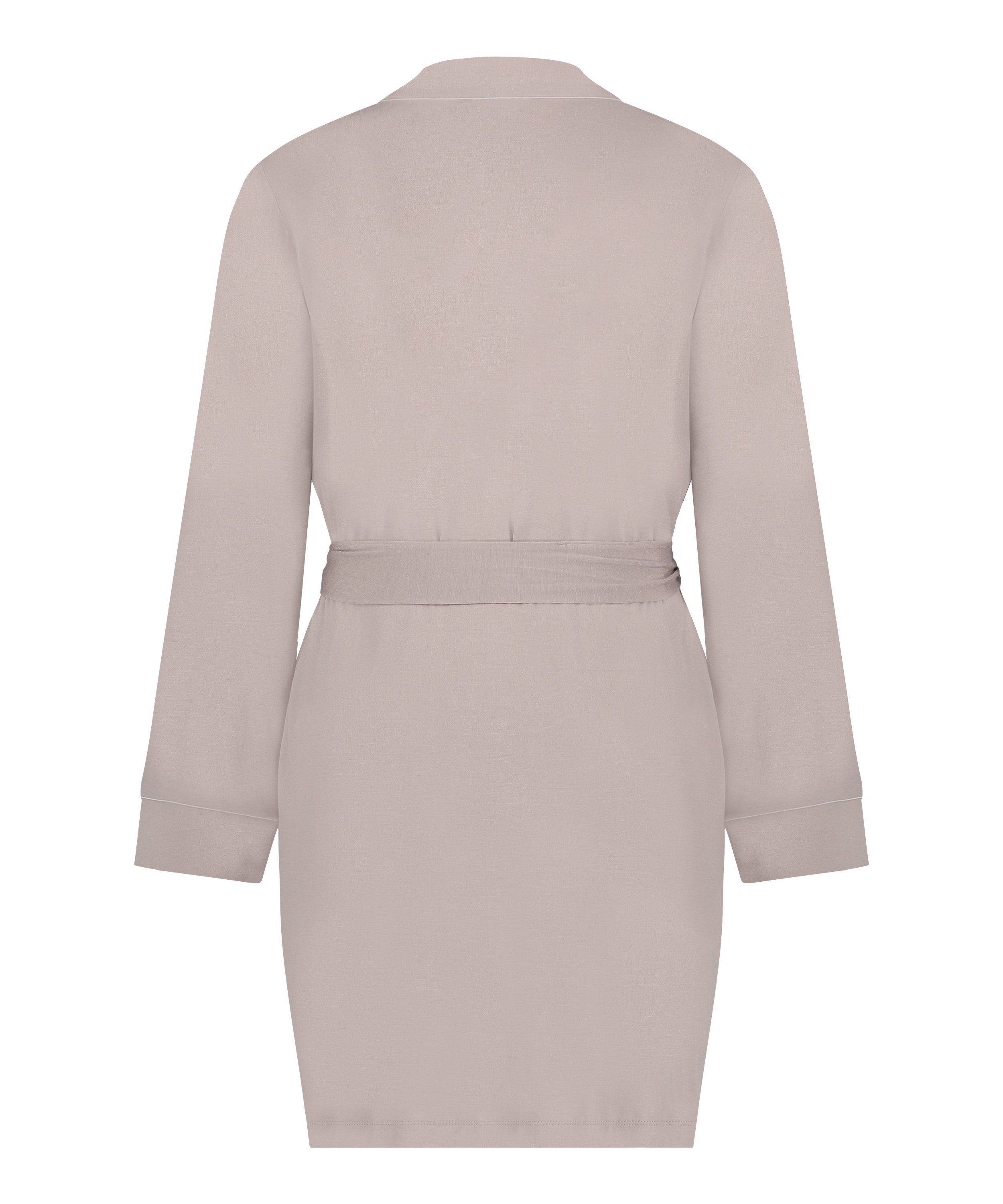 Short Jersey Robe Essentials, Beige, main