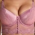 Laila longline polstret spile-BH, Rosa