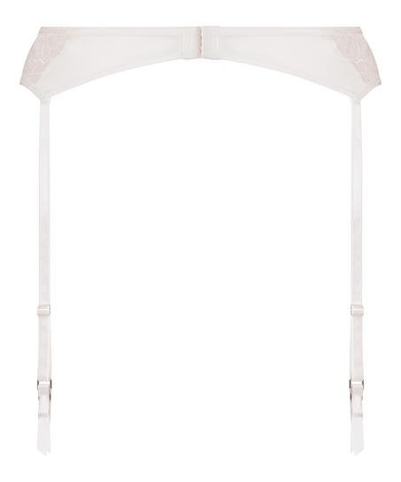 Suspenderbelte Lauren, Hvit