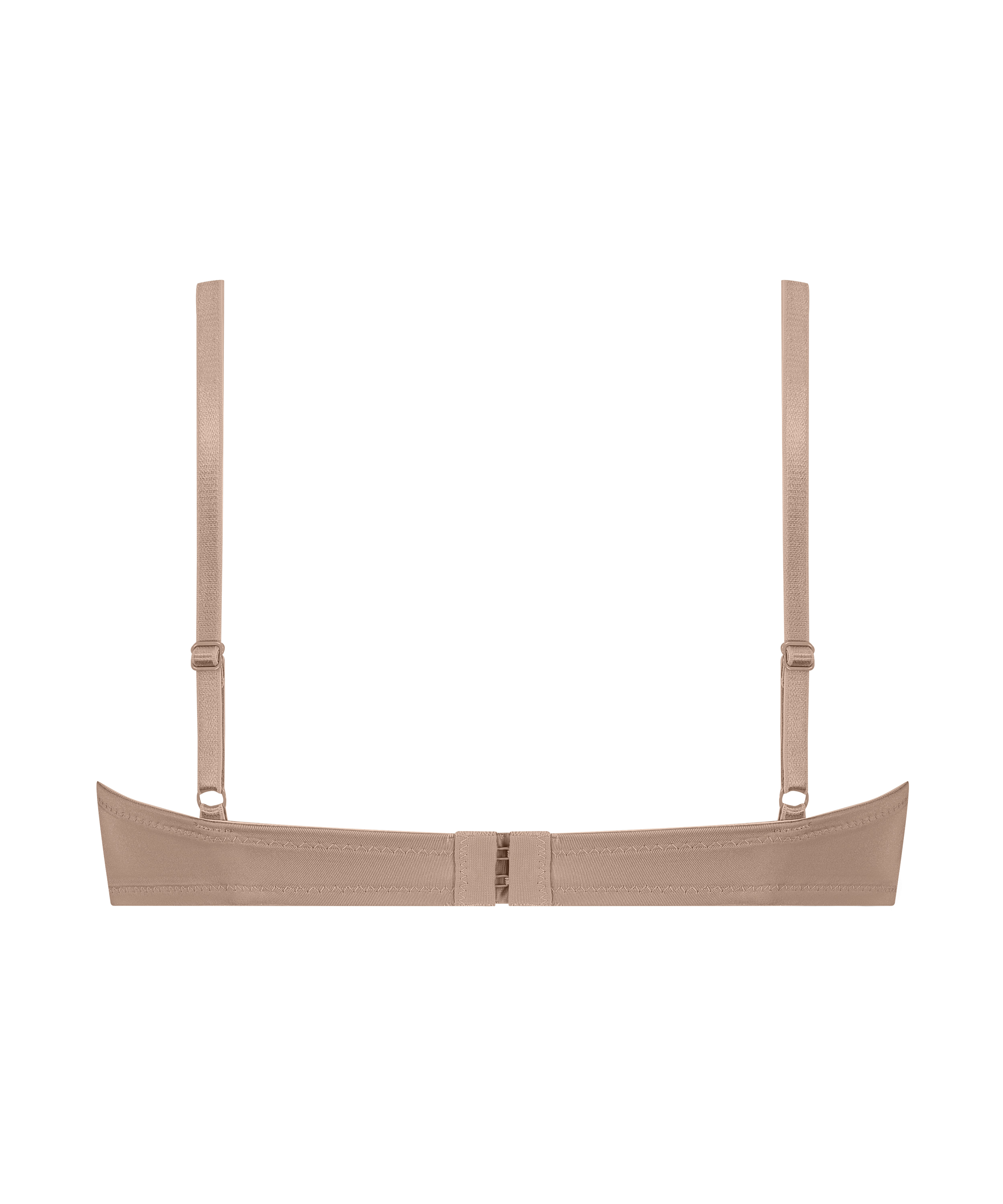 Vattert bh med bøyle Anya, Brun, main