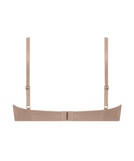 Vattert bh med bøyle Anya, Brun