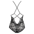 Strappy Back Body, Svart
