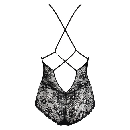 Strappy Back Body, Svart